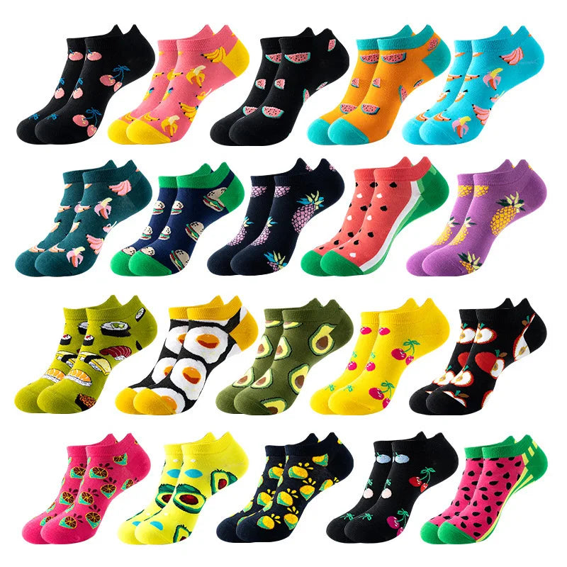 Women's Everyday Casual Fun Ankle Socks